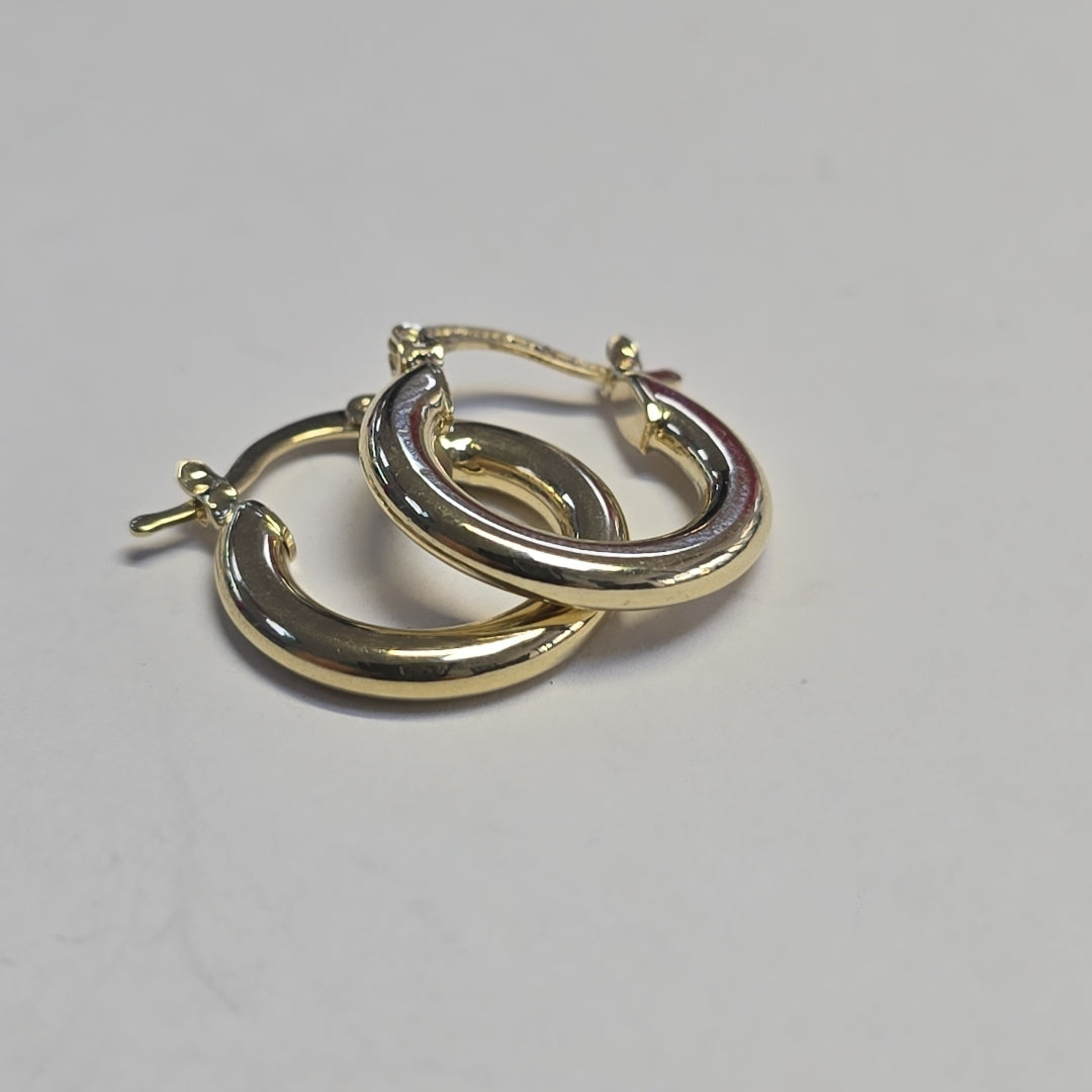 ARETES ARRACADAS 14K 1.6 GR (NUEVO)