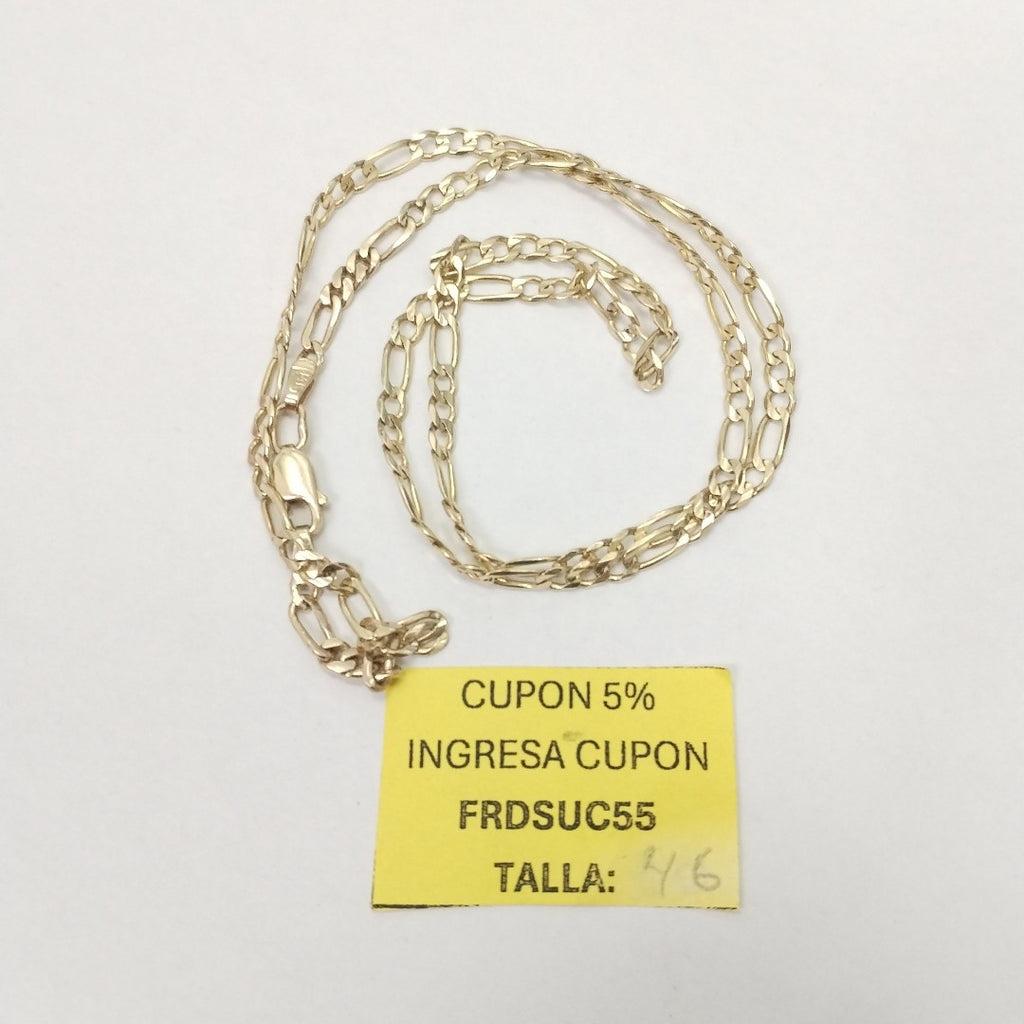 CADENA ORO 14 K 6,90 GRMS (SEMINUEVO)