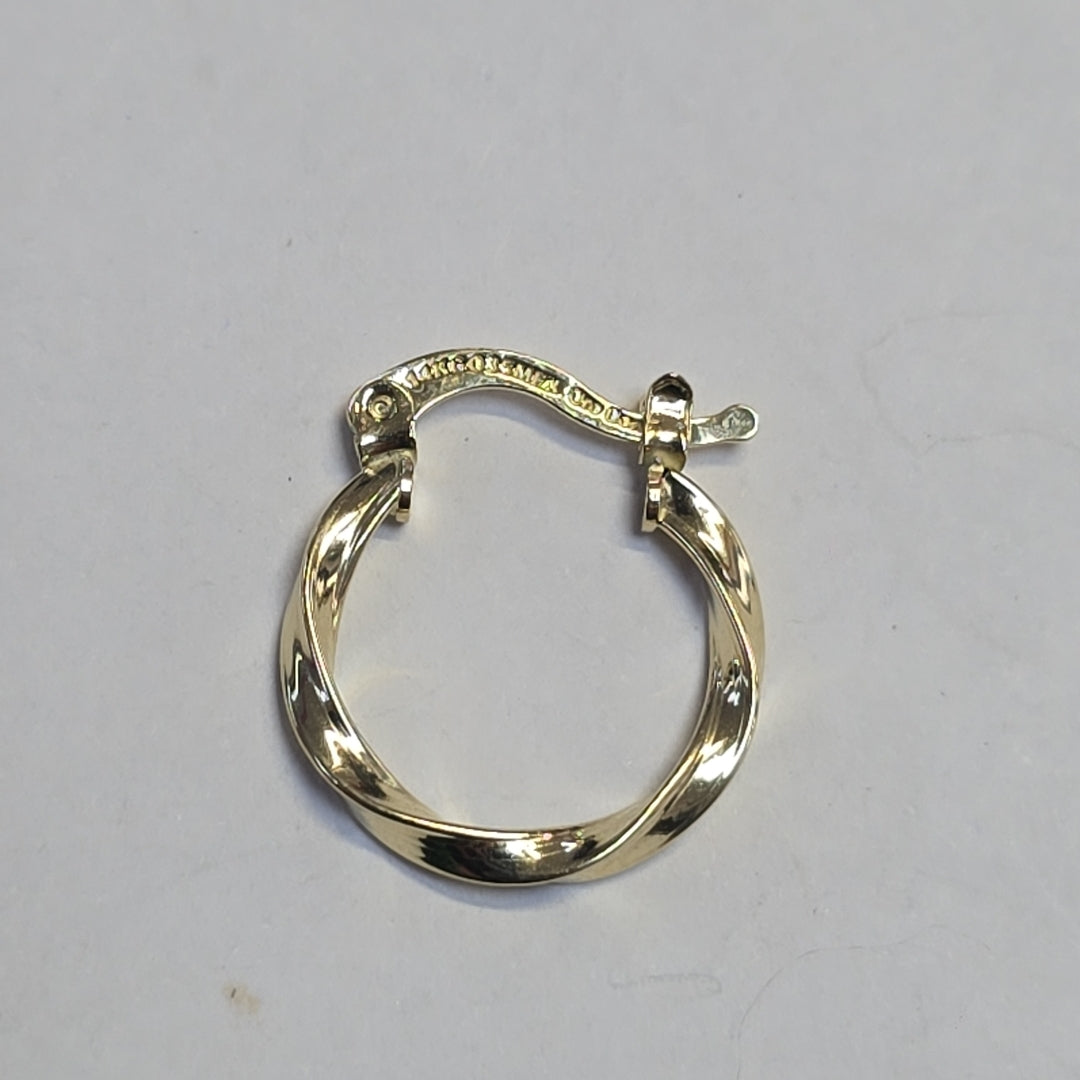 ARETES ARRACADAS TORZAL 14K 1.1 GR (NUEVO)