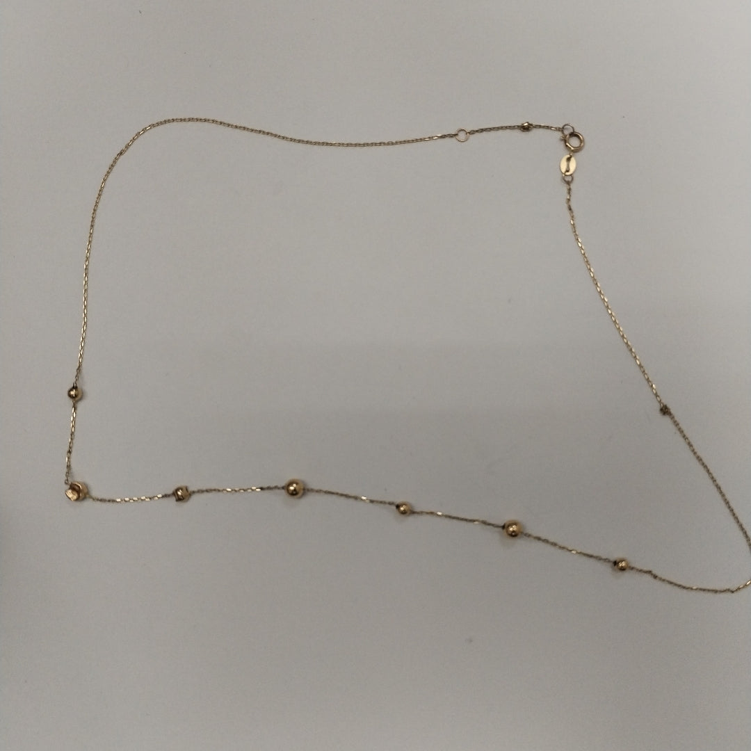 GARGANTILLA ORO 10 K 1.2 GRMS (SEMINUEVO)