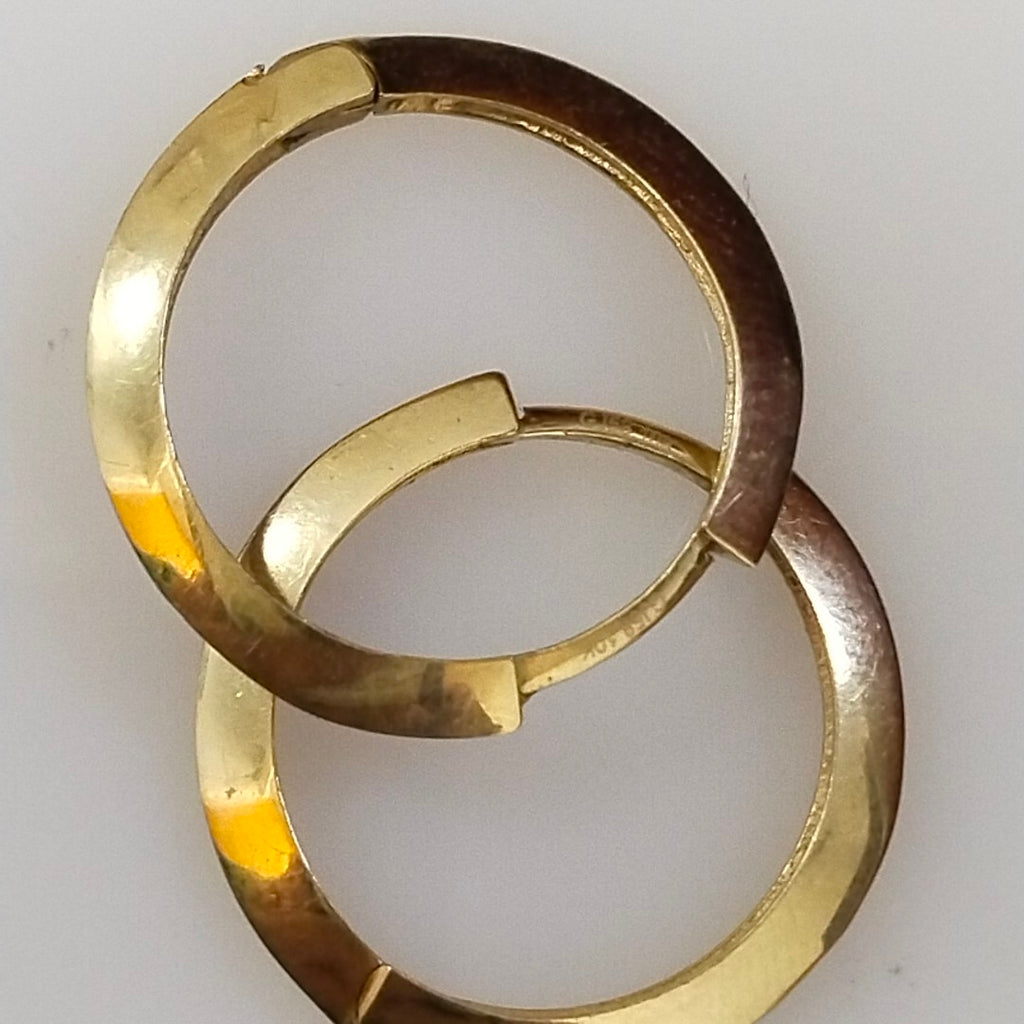 ARRACADAS PAR ORO 10 K 1.9 GRMS (SEMINUEVO)