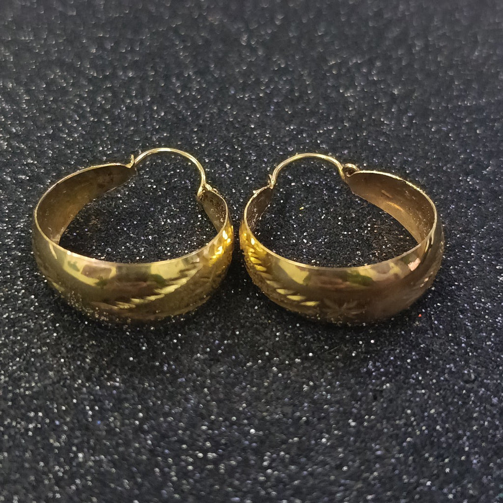 ARRACADAS PAR ORO 14 K 3,70 GRMS (SEMINUEVO)