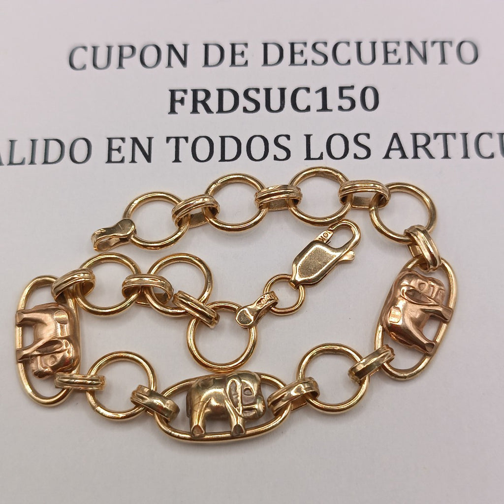 PULSERA ORO 10 K 8.3 GRMS (SEMINUEVO)