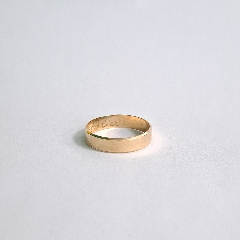ARGOLLA ORO 18 K 4,40 GRMS (SEMINUEVO)