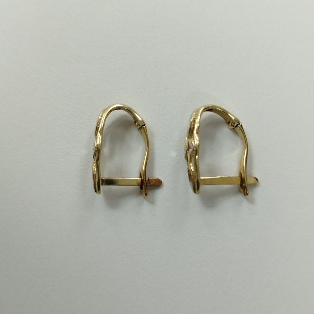 ARETES PAR ORO 14 K 2,00 GRMS (SEMINUEVO)
