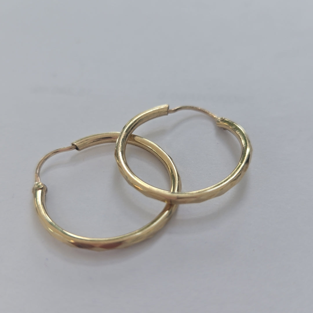 ARRACADAS PAR ORO 10 K 1,20 GRMS (SEMINUEVO)