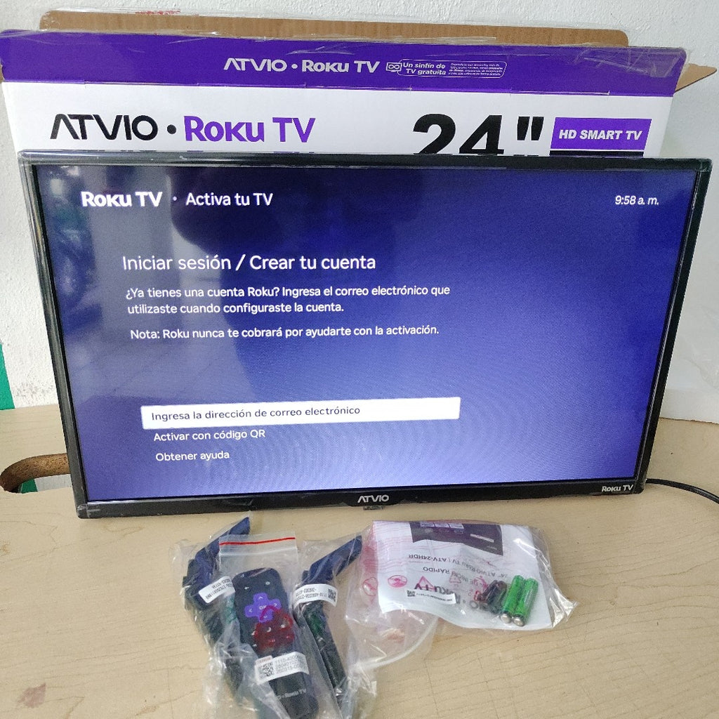 PANTALLA ATVIO ATV-24HDR (2024) 24" LED HD (SEMINUEVO)