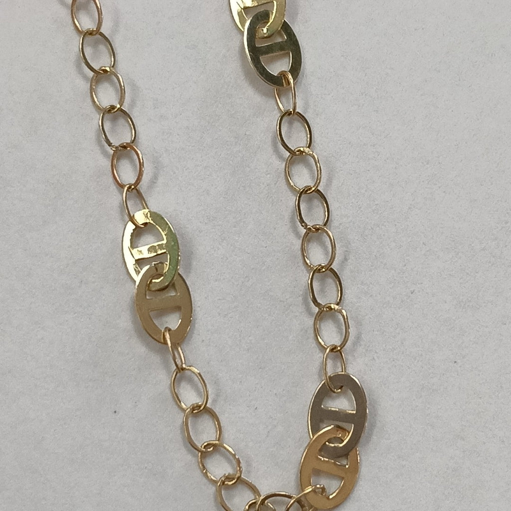 PULSERA ESPECIAL 14K 21 CM 1.8 GR (NUEVO)