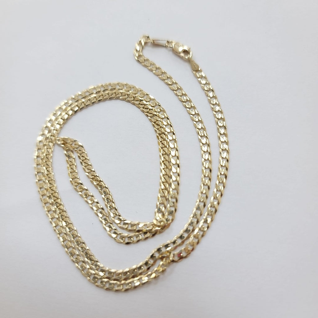 CADENA BARBADA 14K 60 CM 10 GR (NUEVO)