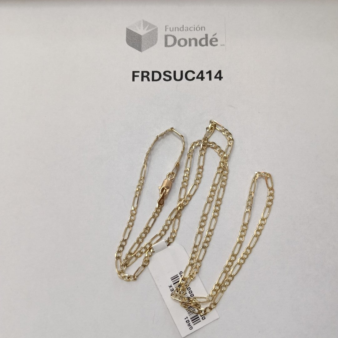 CADENA 3X1 14K 55 CM 4.9 GR (NUEVO)