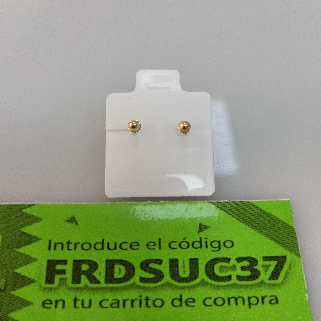 BROQUELES BROQUEL C CIRCONIA 14K 0.27 GR (NUEVO)