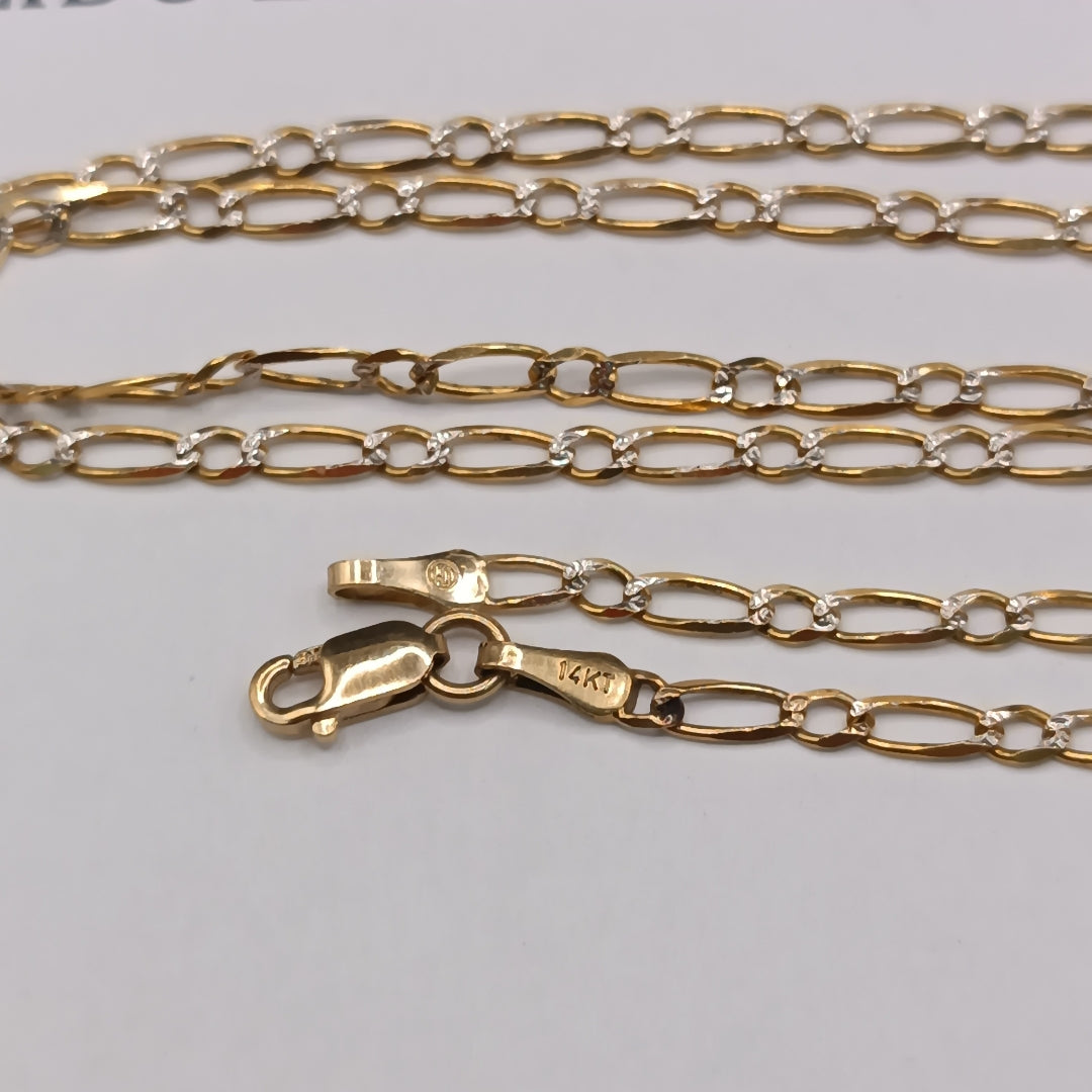 CADENA ORO 14 K 3.8 GRMS (SEMINUEVO)