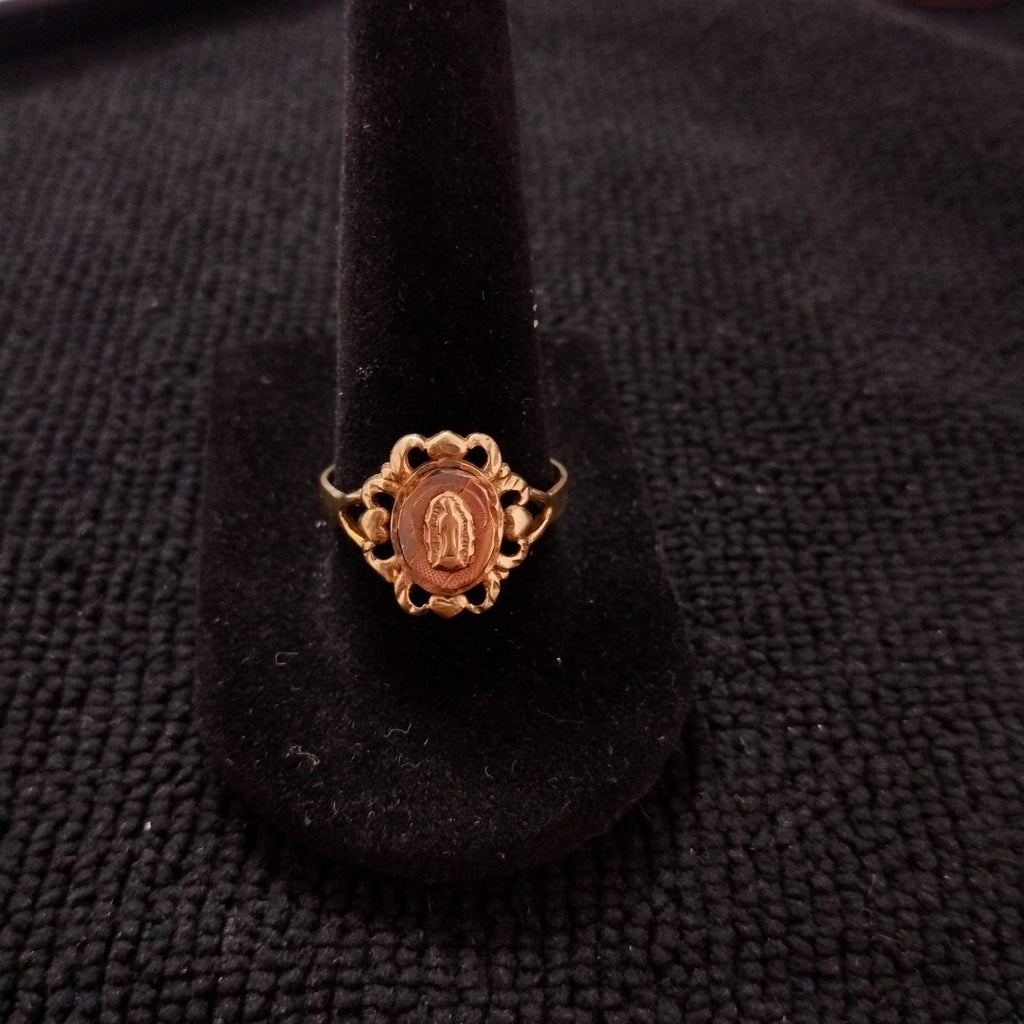 ANILLITO ORO COMBINADO 10 K 2,20 GRMS (SEMINUEVO)