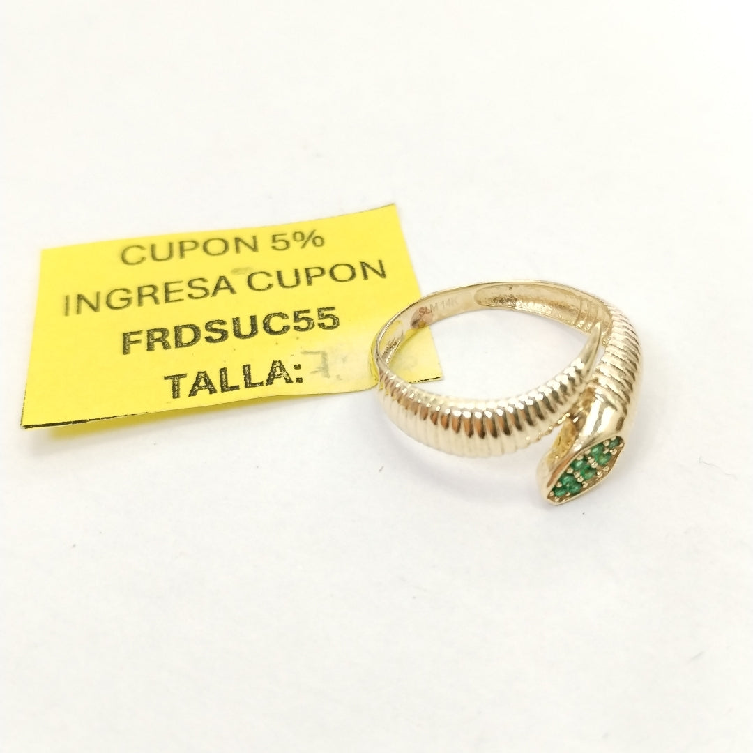 ANILLO ORO 14 K 1,90 GRMS (SEMINUEVO)