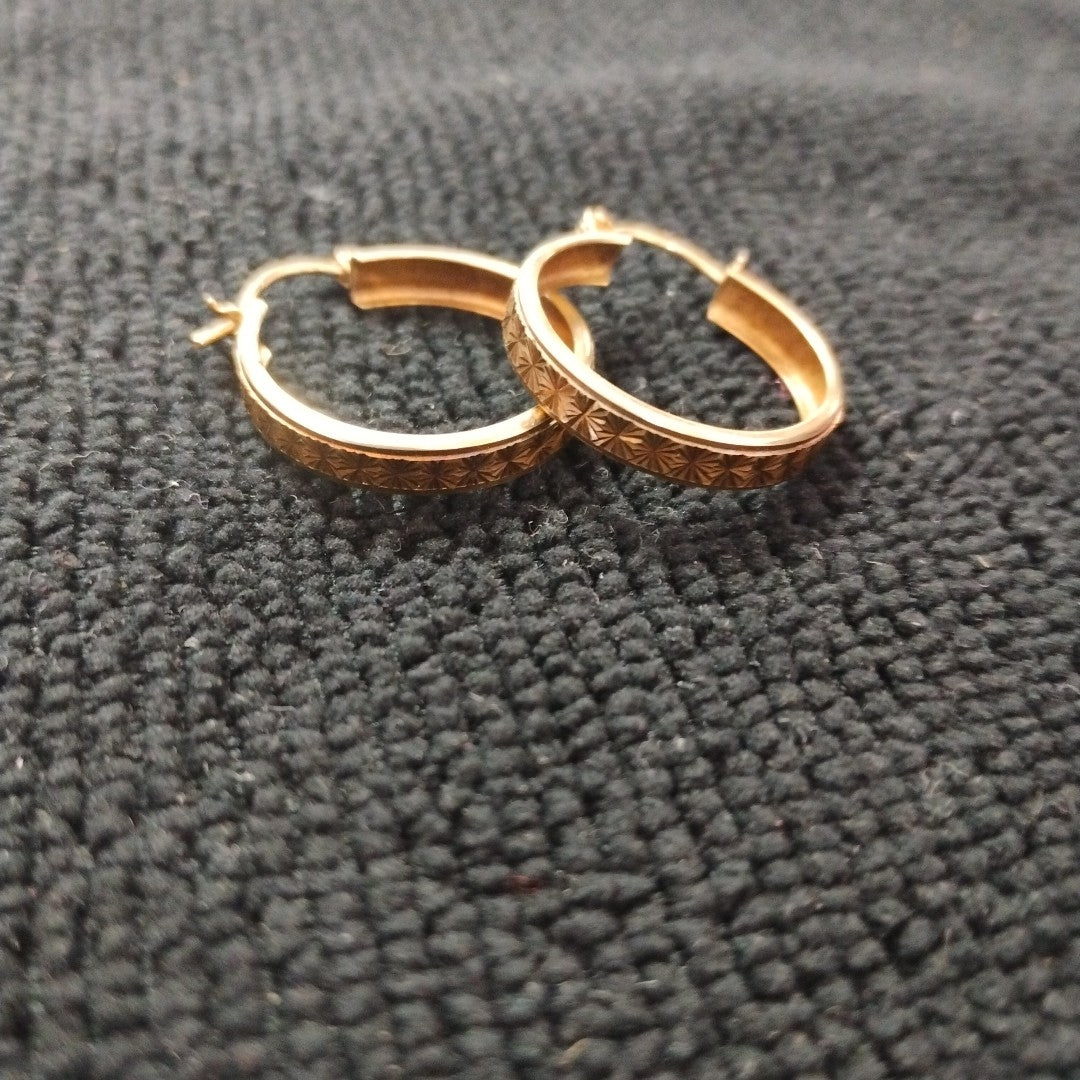 ARRACADAS PAR ORO 10 K 2,20 GRMS (SEMINUEVO)