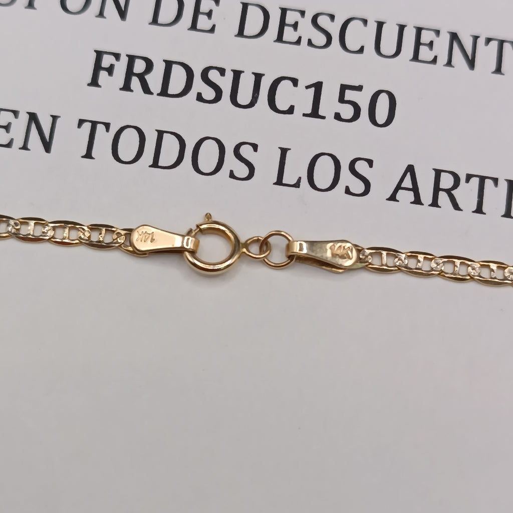 CADENA ORO 14 K 3.6 GRMS (SEMINUEVO)