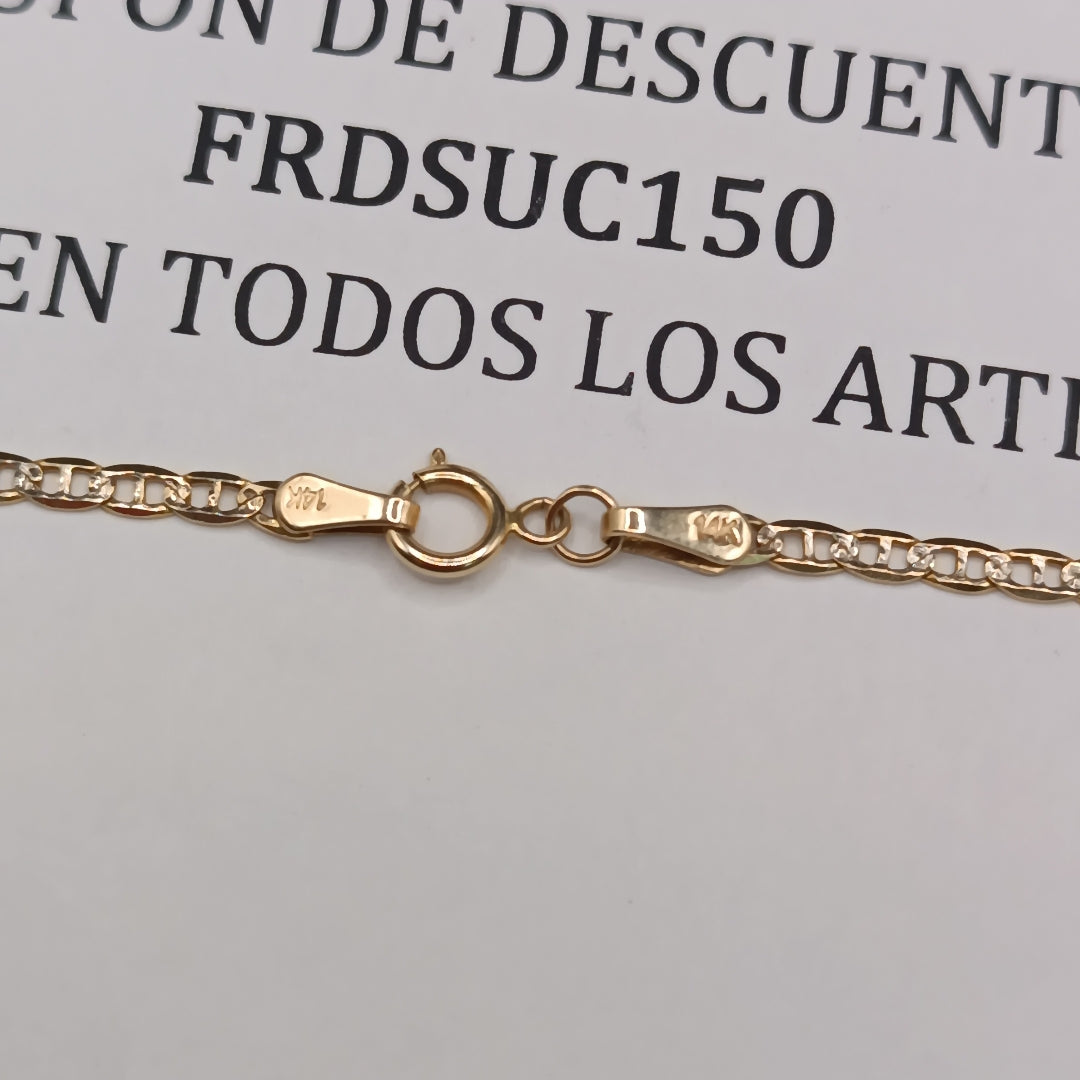 CADENA ORO 14 K 3.6 GRMS (SEMINUEVO)