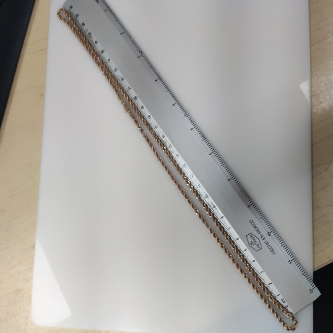 CADENA ORO 10 K 6.6 GRMS (SEMINUEVO)