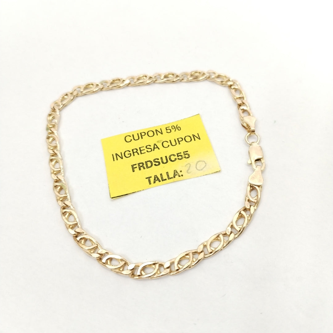 PULSERA ORO 14 K 3,90 GRMS (SEMINUEVO)