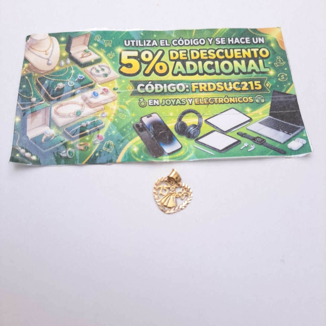 DIJE ORO 10 K 0,60 GRMS (SEMINUEVO)