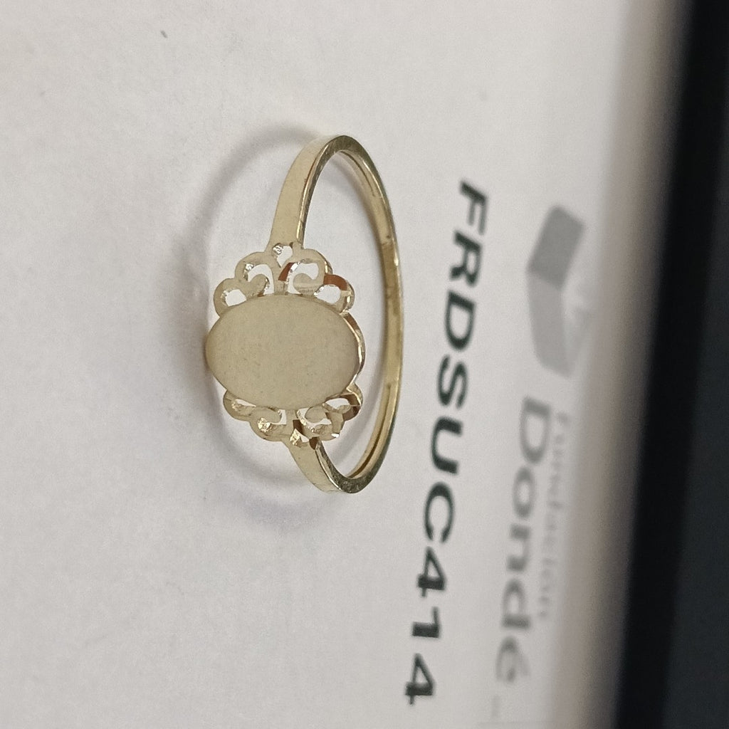 ANILLOS ANILLITO 10K TALLA 9 1 GR (NUEVO)