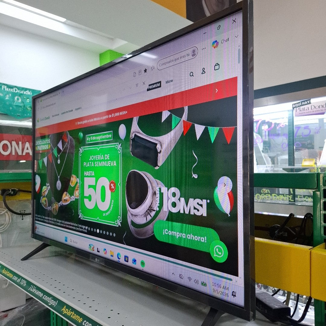 PANTALLA LG 43LR671C0SA (2026) 43" LED FULL HD (SEMINUEVO)