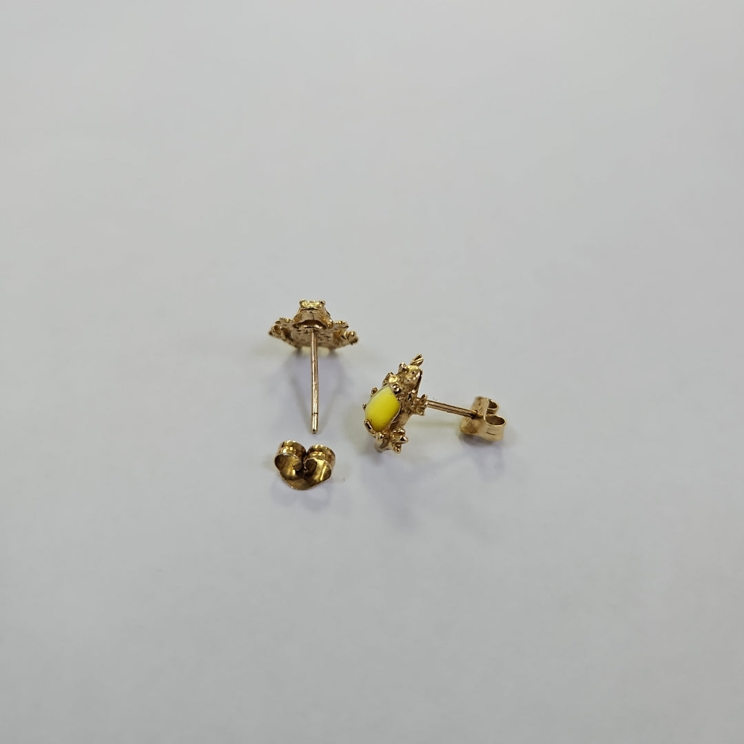 ARETES PAR ORO 14 K 2 GRMS (SEMINUEVO)