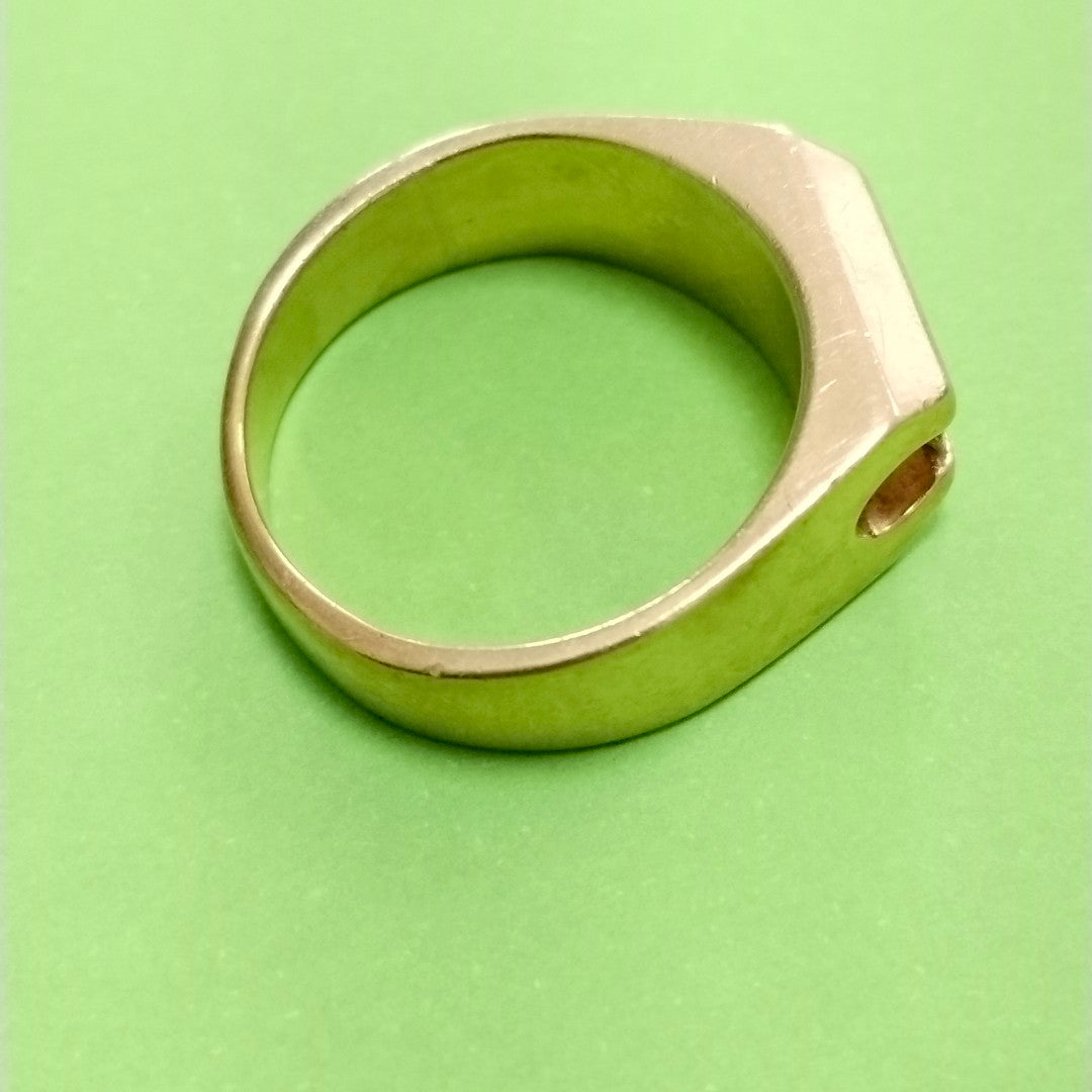 ANILLO ORO 14 K 9 GRMS (SEMINUEVO)