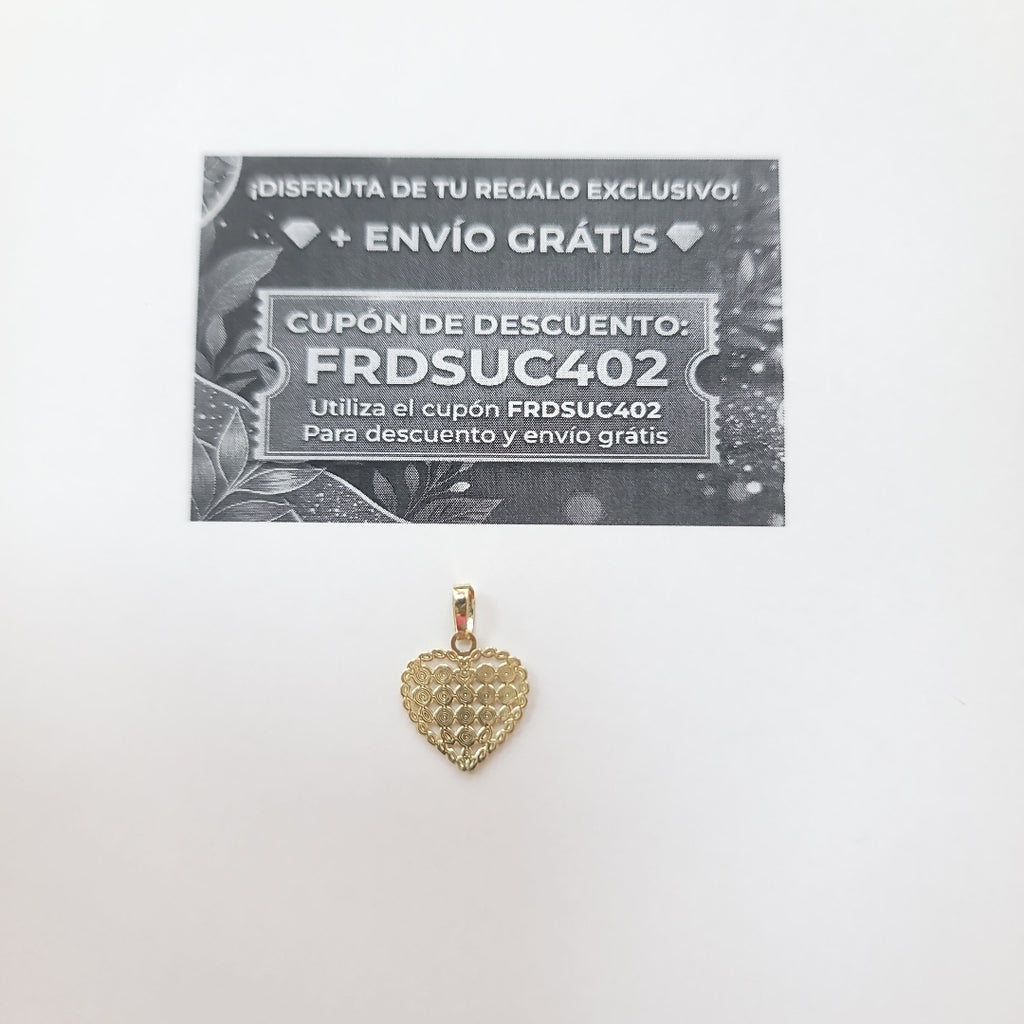 DIJE FIG CORAZON 14K 0.8 GR (NUEVO)