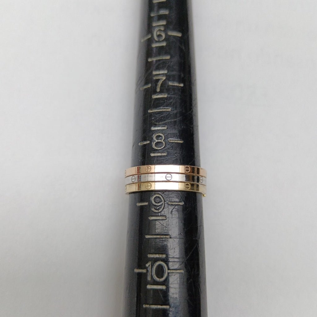 ANILLITO ORO, RODIADO 10 K 1.1 GRMS (SEMINUEVO)