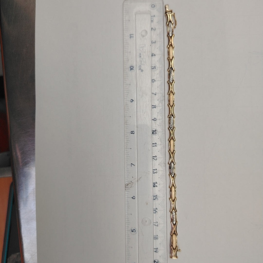 PULSERA RODIADO 10 K 7,00 GRMS (SEMINUEVO)