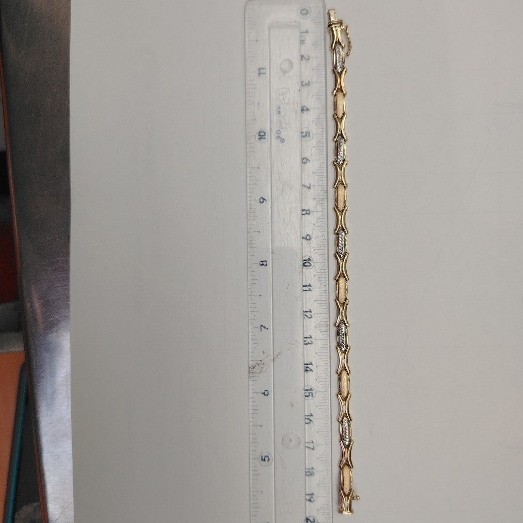 PULSERA RODIADO 10 K 7,00 GRMS (SEMINUEVO)