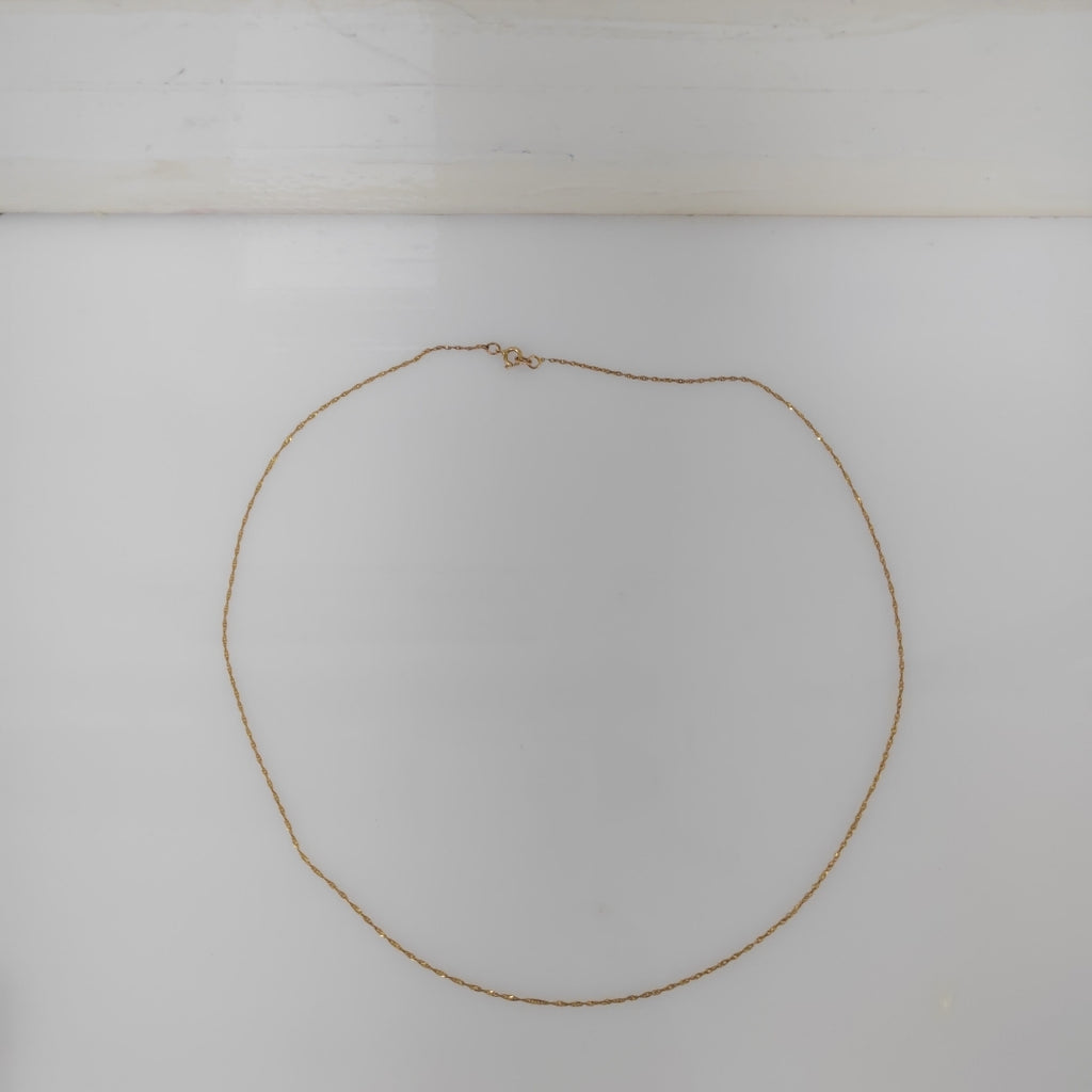 CADENA ORO 14 K 0.8 GRMS (SEMINUEVO)
