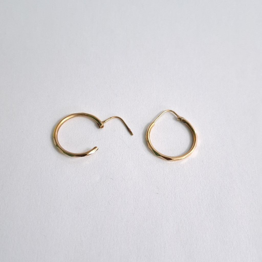 ARRACADAS PAR ORO 14 K 1.1 GRMS (SEMINUEVO)