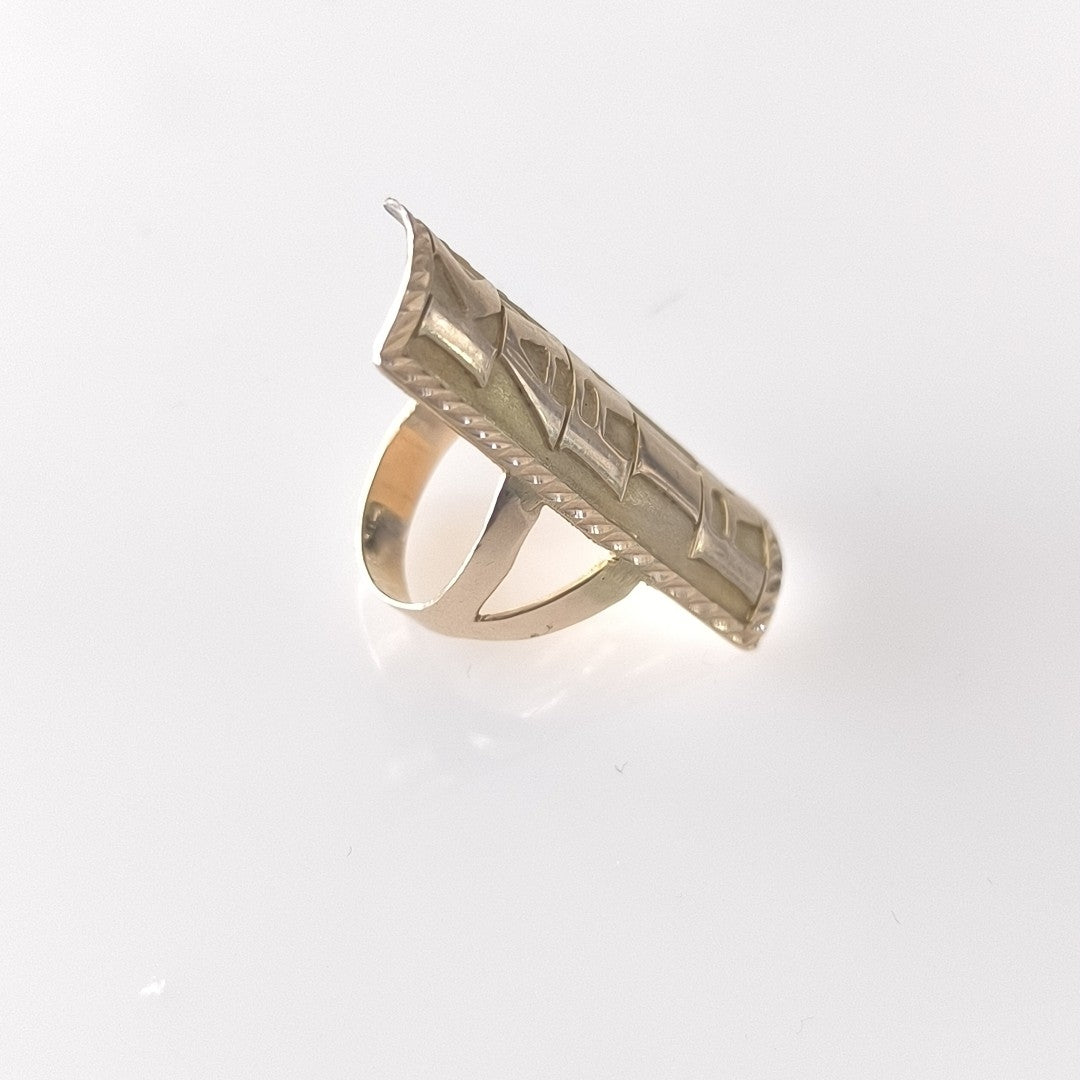 ANILLO ORO 10 K 3.7 GRMS (SEMINUEVO)