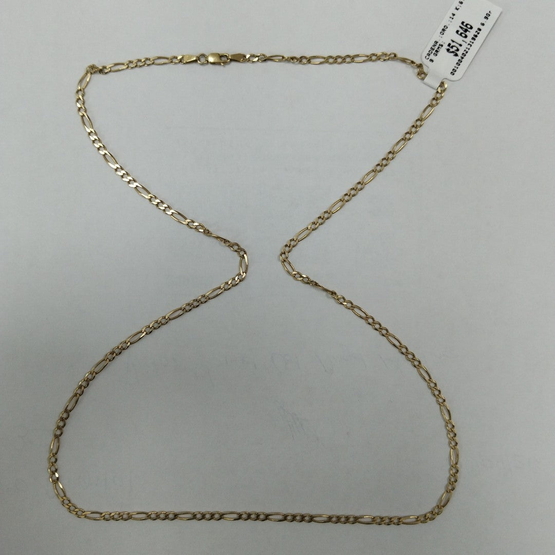 CADENA ORO 14 K 6.9 GRMS (SEMINUEVO)