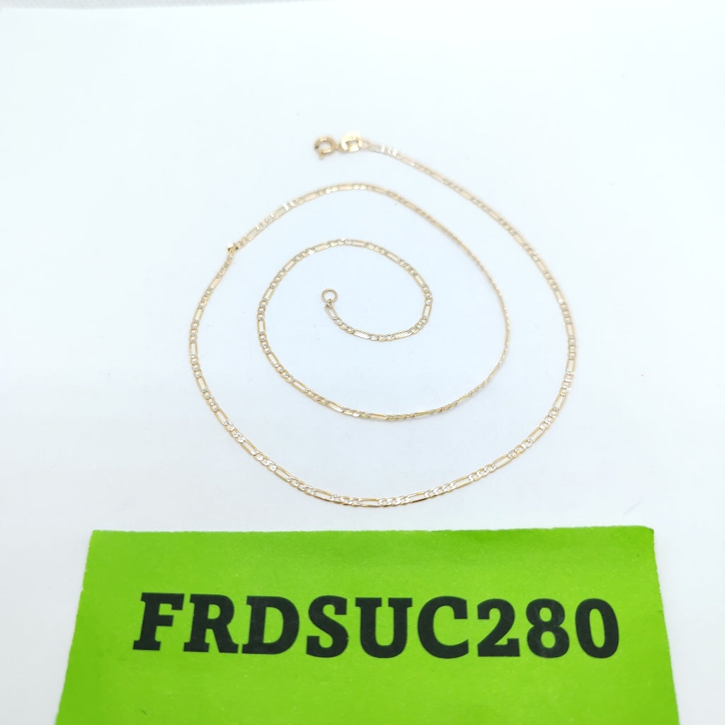 CADENA ORO 14 K 1.6 GRMS (SEMINUEVO)