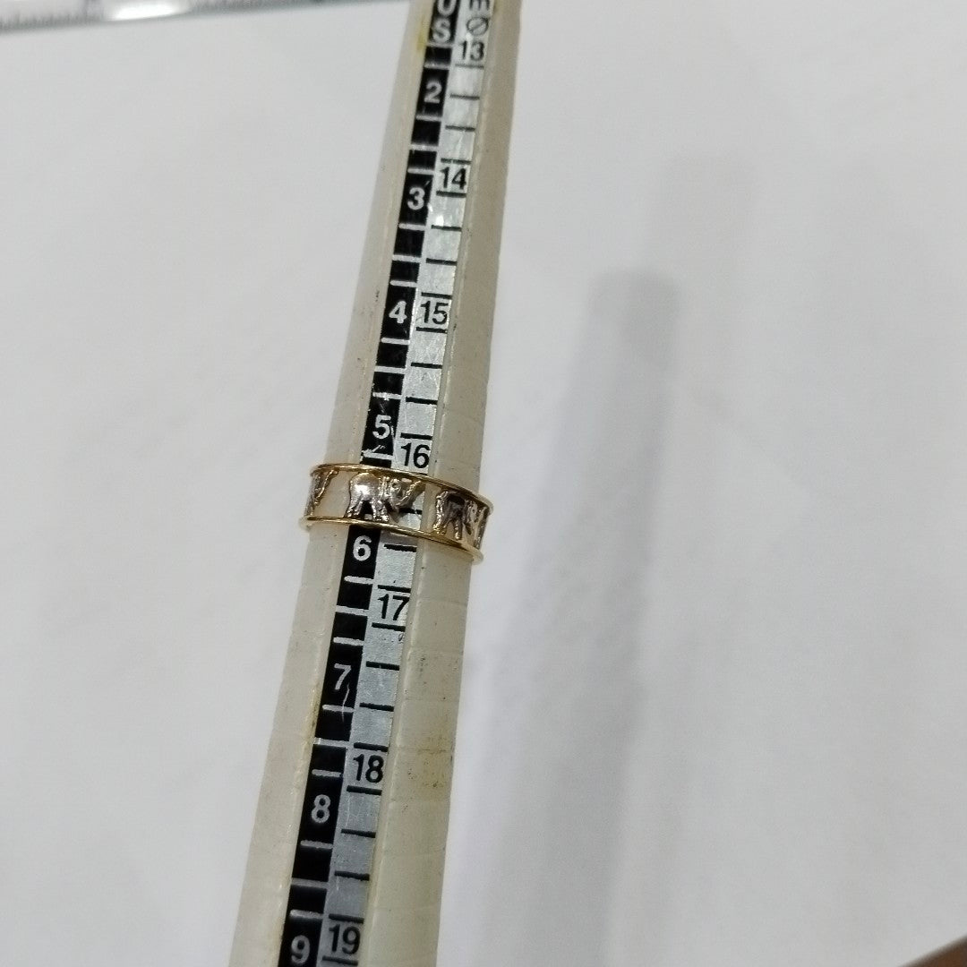 ANILLITO ORO 14 K 1.8 GRMS (SEMINUEVO)