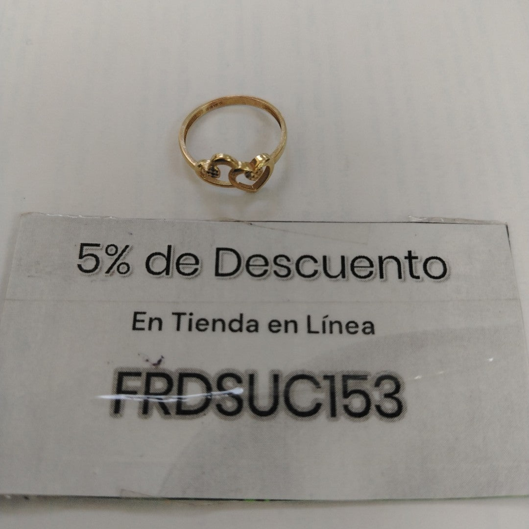 ANILLO ORO 10 K 1.2 GRMS (SEMINUEVO)