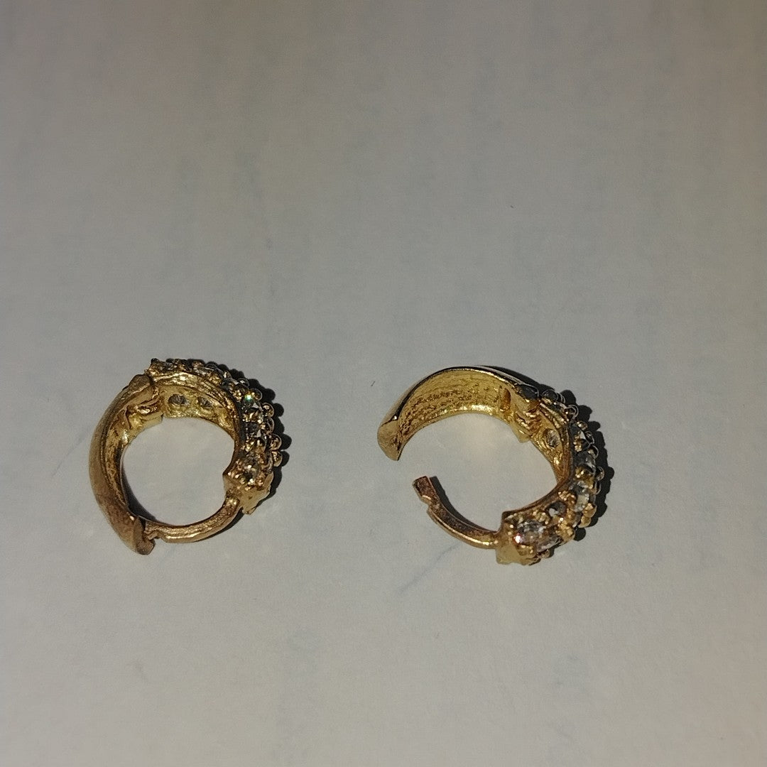 ARETES PAR ORO 10 K 2,10 GRMS (SEMINUEVO)
