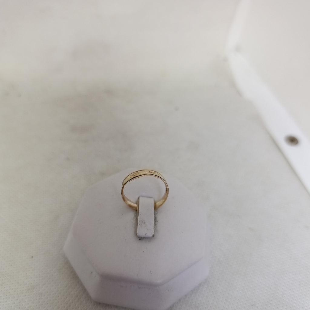 ARGOLLA ORO 10 K 1.2 GRMS (SEMINUEVO)