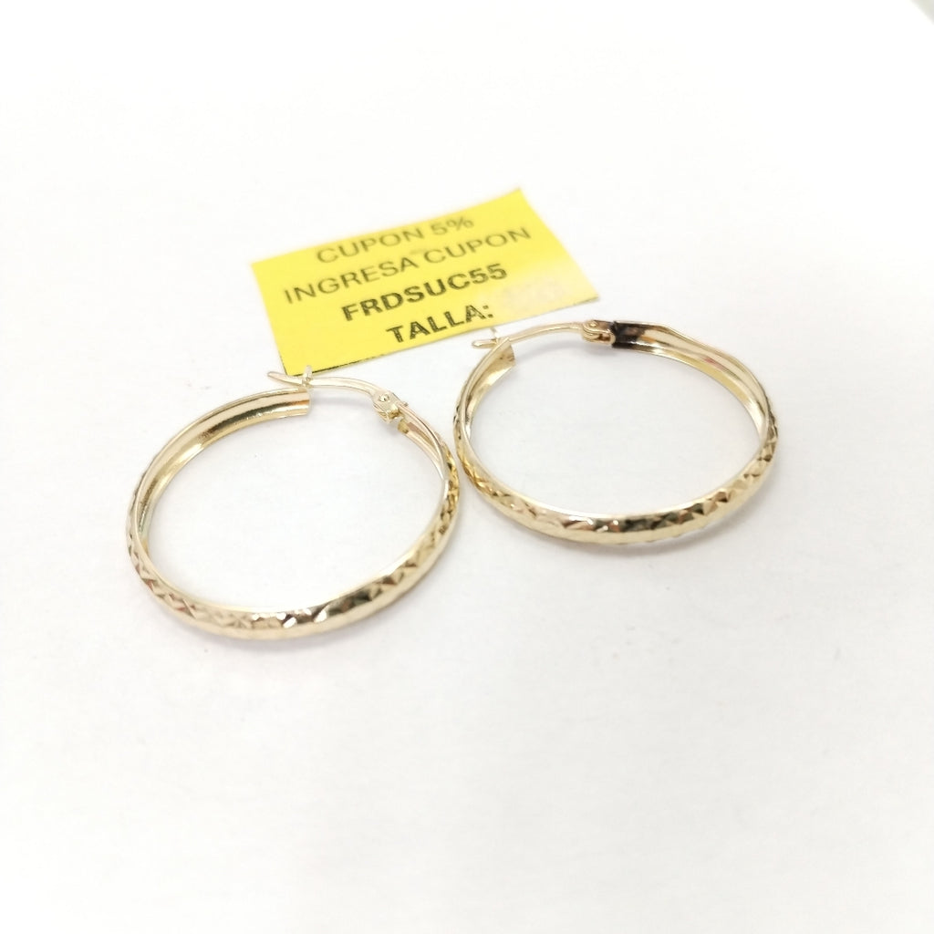 ARRACADAS PAR ORO 14 K 1,70 GRMS (SEMINUEVO)