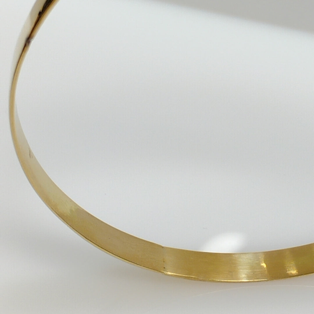 PULSERA RIGIDA ORO MUY BAJO 8 K 11,30 GRMS (SEMINUEVO)