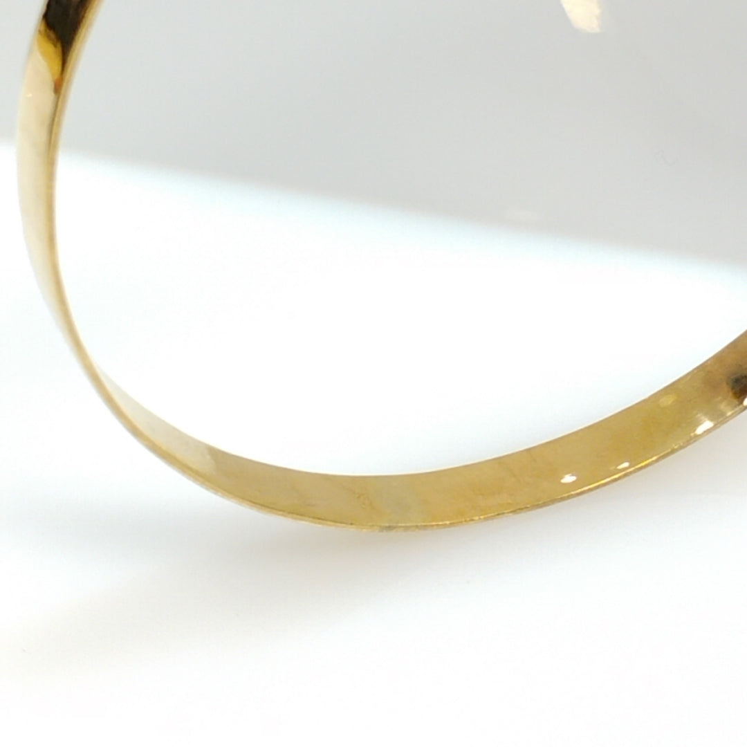 PULSERA RIGIDA ORO MUY BAJO 8 K 11,30 GRMS (SEMINUEVO)