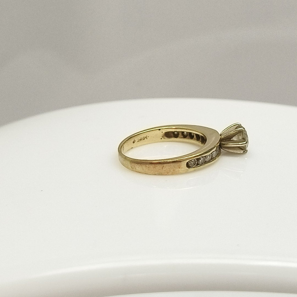 ANILLITO ORO 14 K 3,50 GRMS (SEMINUEVO)