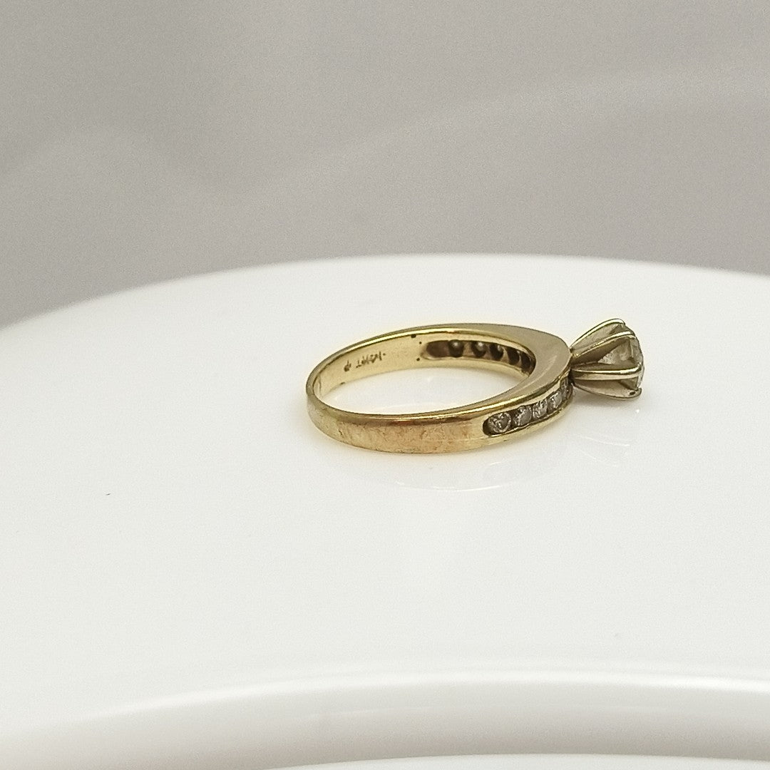 ANILLITO ORO 14 K 3,50 GRMS (SEMINUEVO)