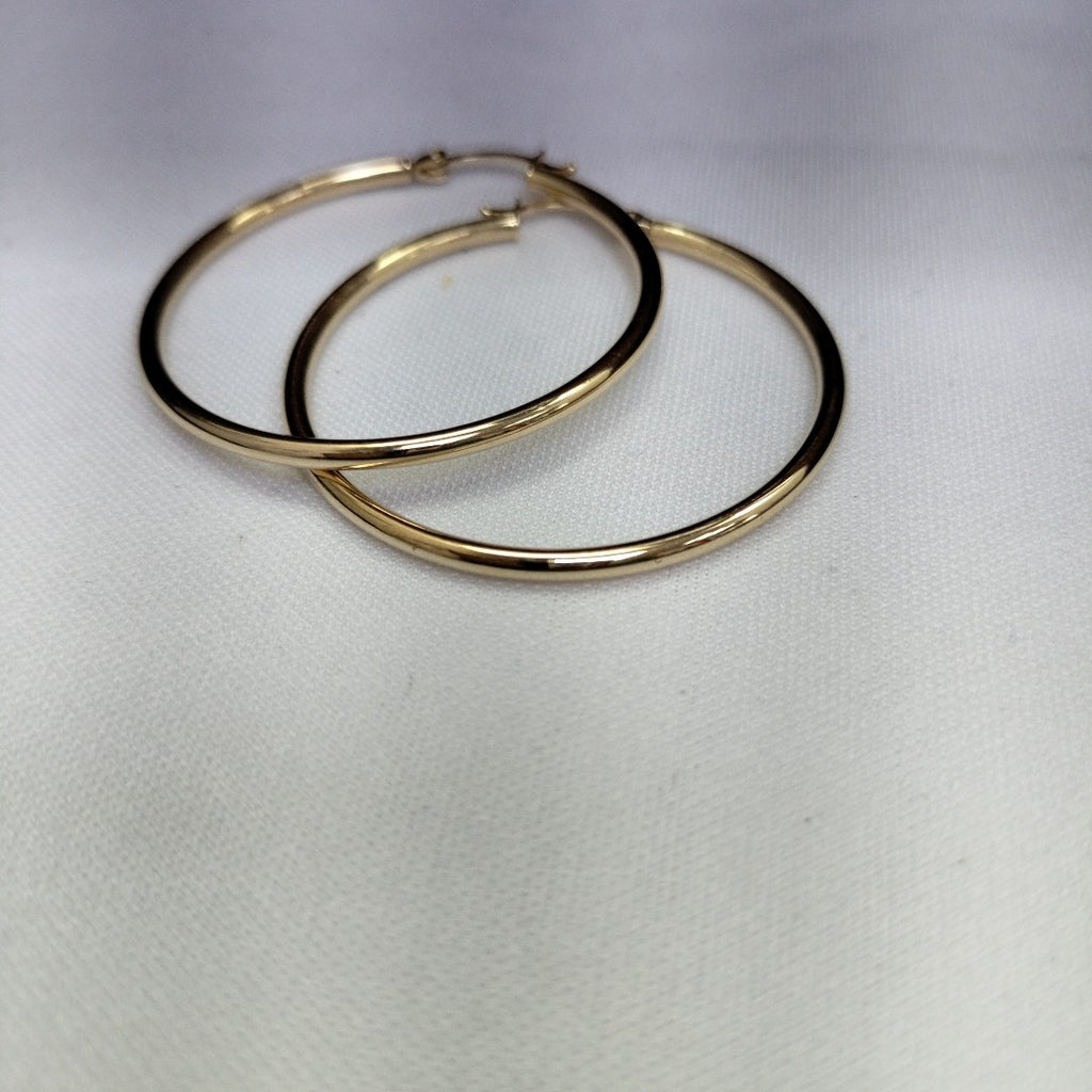 ARRACADAS PAR ORO 14 K 1,80 GRMS (SEMINUEVO)