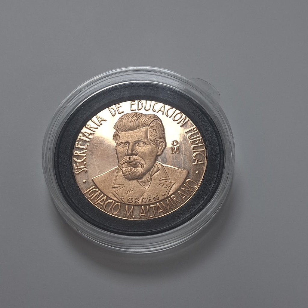 MEDALLA CONMEMORATIVA ORO 21 K 42,00 GRMS (SEMINUEVO)