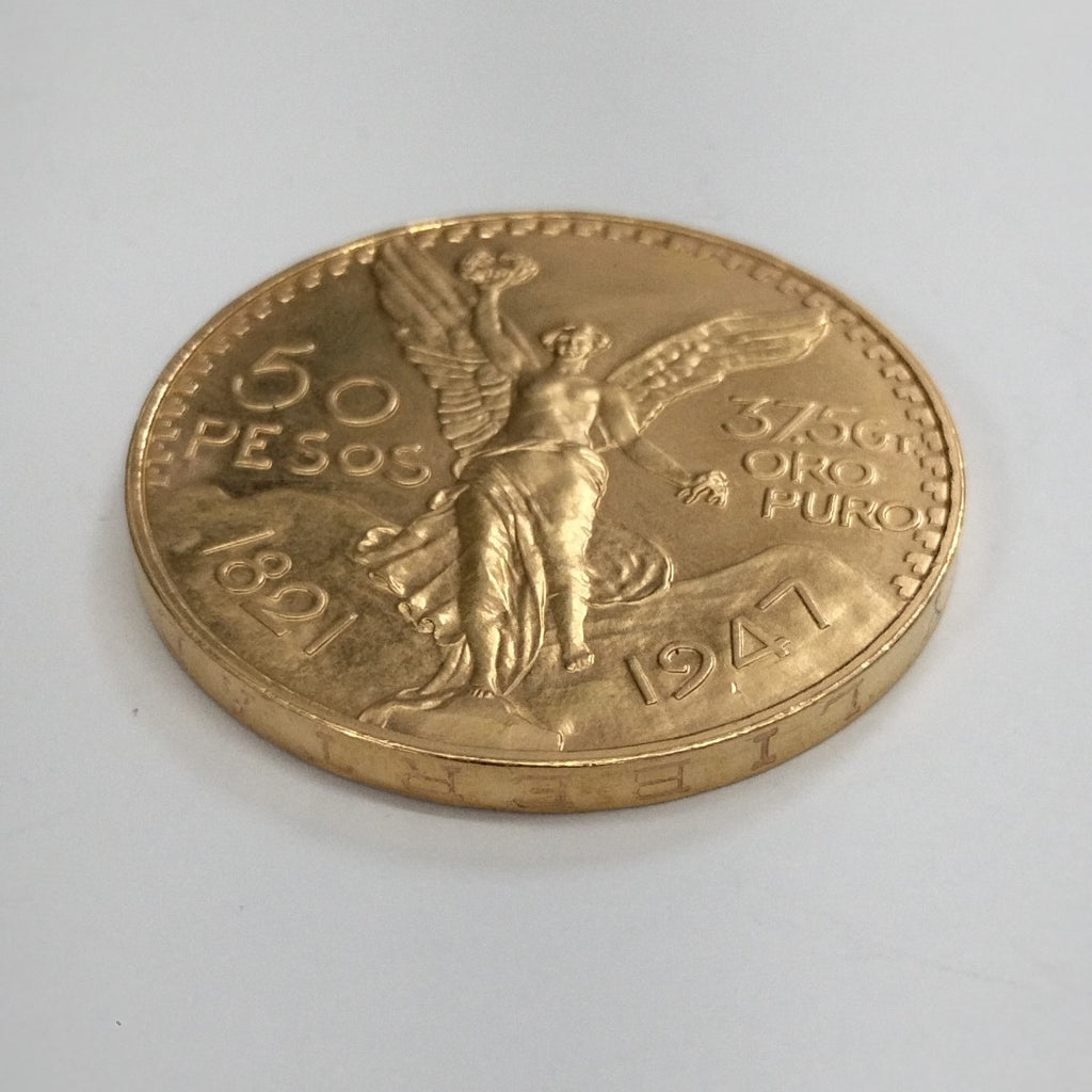 K1 41.6 GRMS 21 K IDENTIFICACIÓN MONEDA NOMINATIVA MONEDAS PESOS 50 PES (SEMINUEVO)