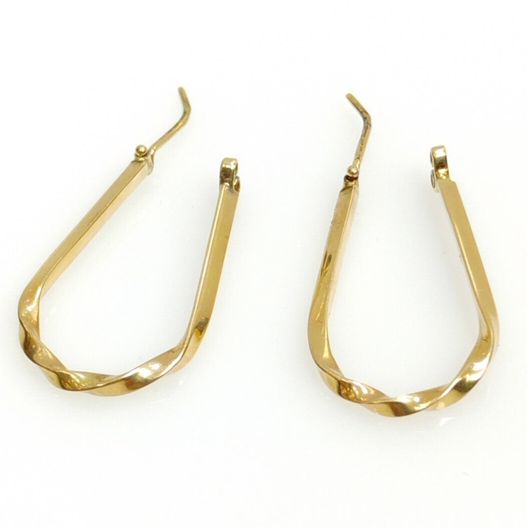 ARRACADAS PAR ORO 14 K 2,40 GRMS (SEMINUEVO)
